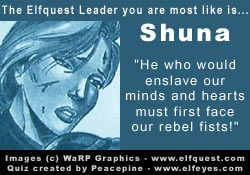 You are most like Shuna